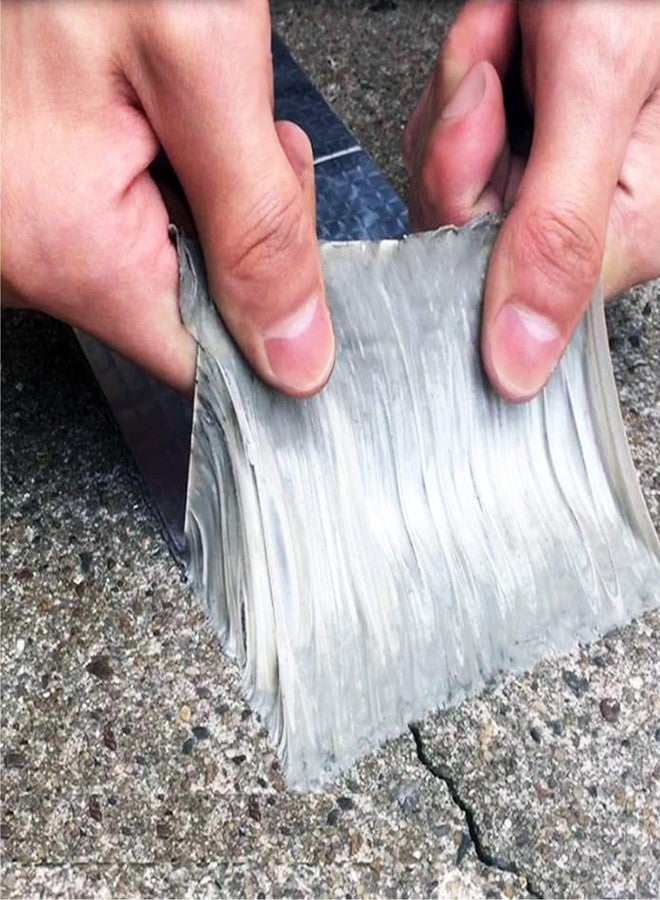 REZDAX Aluminium Foil Tape Waterproof Adhesive Rubber Tape For Leakage Repairing, Waterproofing Water Tank, Roof, Pipe, Window Seal Leak, surface Crack (5mx5cm) - Image 3